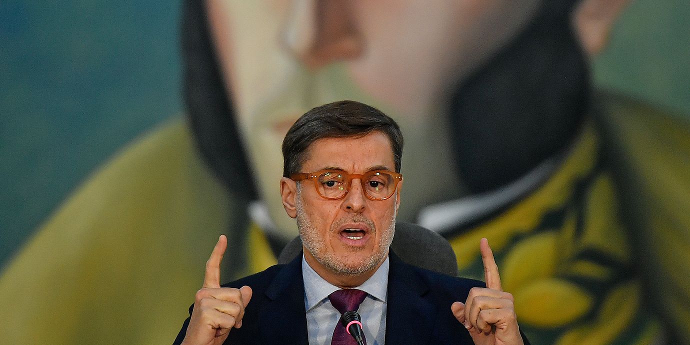 Venezuelas utrikesminister Felix Plasencia.