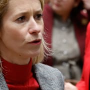 EU:s utrikeschef Kaja Kallas och Italiens utrikesminister Antonio Tajani.