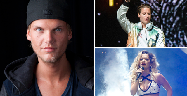 Tim ”Avicii” Bergling, Kygo och Rita Ora TT