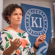 Konjunkturinstitutets prognoschef Ylva Hedén Westerdahl.