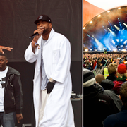 Hiphopgruppen Wu-Tang Clan är en av huvudakterna på Roskildefestivalen.