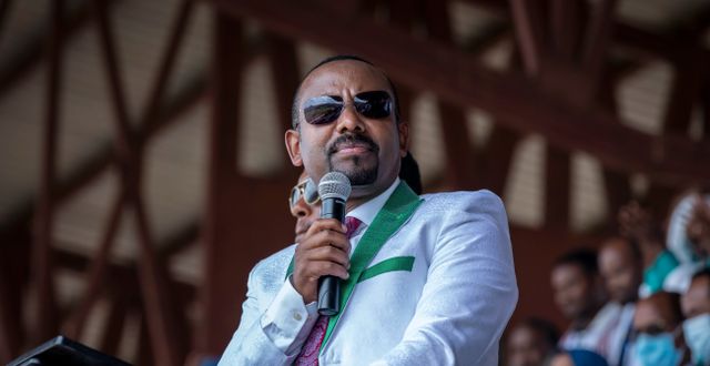 Abiy Ahmed, Etiopiens premiärminister. Mulugeta Ayene / TT NYHETSBYRÅN