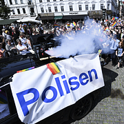Prideparaden i Malmö 2019. Personerna på bilden har ingen koppling till innehållet i artikeln.