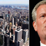 New York / Borgmästaren Bill de Blasio.