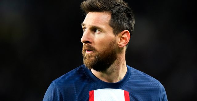 Lionel Messi i klubblaget PSG. Francois Mori / AP