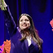 Vänsterpartiets partiledare Nooshi Dadgostar.