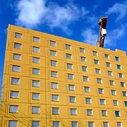 Studentbostäder i Huvudsta, Solna.
