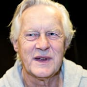 Sverre Anker Ousdal under en pressvisning för en uppsättning av ”Kung Lear” 2013. Pjäsen blev en av hans sista.