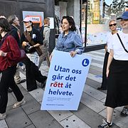 Liberalernas partiledare Simona Mohamsson.