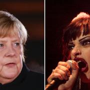 Angela Merkel/Nina Hagen (arkivbild från 2004) 