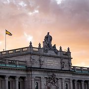 Riksdagshuset. 