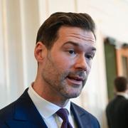 Bistånd- och utrikeshandelsminister Johan Forssell (M).