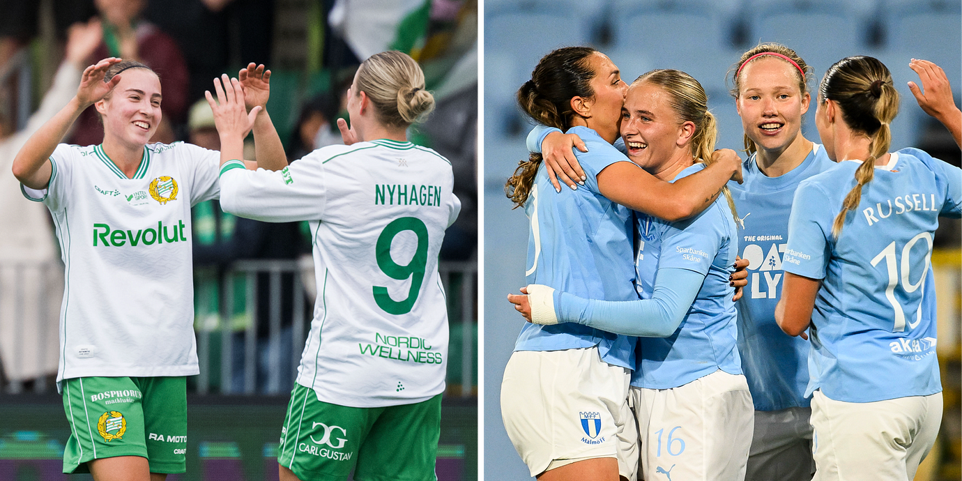 Hammarby och Malmö ska spela i Europacupen i höst.