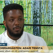 Adam Tensta i Nyhetsmorgon.