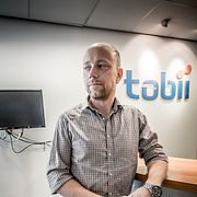 John Elvesjö, grundare av företaget Tobii Technology