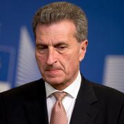 Günther Oettinger. Arkivbild. 