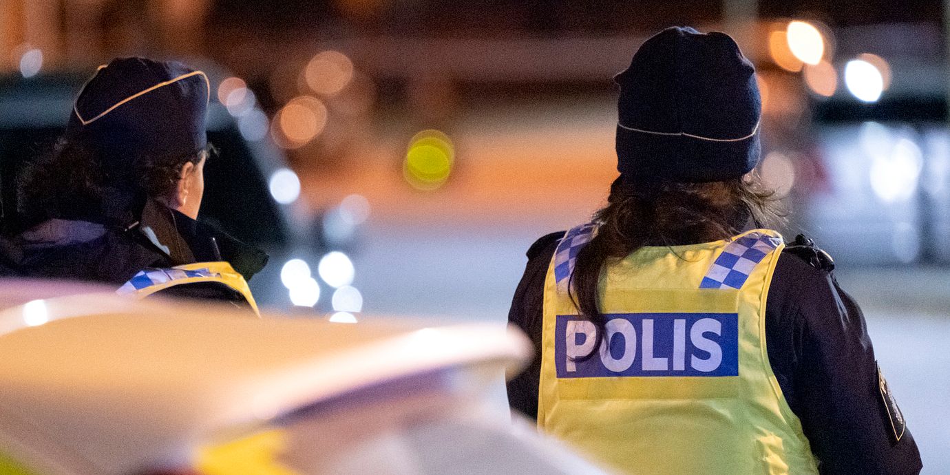 Arkivbild från en annan polisinsats. 