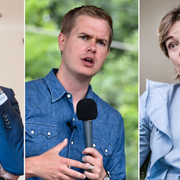 Anders Ygeman (S), Gustav Fridolin (MP), Annika Strandhäll (MP) 