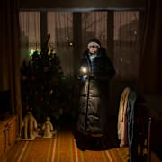 Strömavbrott i Kyiv.