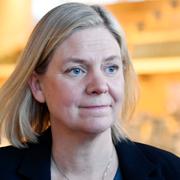 Socialdemokraternas partiledare Magdalena Andersson (S)