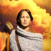 En vaxdocka av karaktären Katniss Everdeen på Madame Tussaud's.