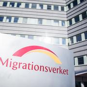 Migrationsverket i Solna. 