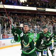 Färjestads Joakim Nygård och Daniel Viksten