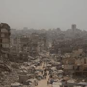 Förstörelse i Gaza.