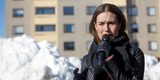 Finlands statsminister Sanna Marin. Kalle Parkkinen / AP