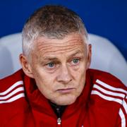Ole Gunnar Solskjær under kvällens match. 