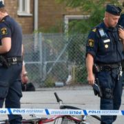Många yngre personer blev vittne till mordet som skedde på en skolgård i Limhamn i Malmö.