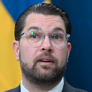 SD-ledaren Jimmie Åkesson och L-ledaren Johan Pehrson.