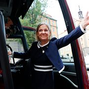 Magdalena Andersson ger sig ut på valturné, 3 augusti.