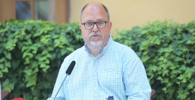 Näringsminister Karl-Petter Thorwaldsson (S). Maja Suslin/TT
