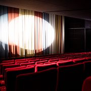En tom biosalong i Stockholm – långt ifrån ”Imax 70mm”.