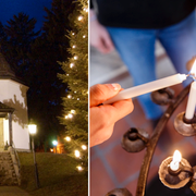  Stille Nacht-kapellet i Oberndorf/illustrationsbild.