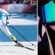 Charlotte Kalla vid OS i Sotji/Sveriges yngsta OS-deltagare, freeski-åkaren Jennie-Lee Burmansson.