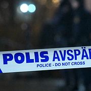 Arkivbild, polisavspärrning.