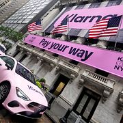 Arkivbild. Klarna noterades i New York i september i fjol. 