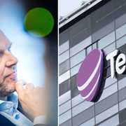 Johan Dennelind, vd för Telia. 