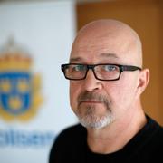 Sten-Rune Timmersjö, gruppchef för polisområdets avdelning för grova brott, i Trollhättan