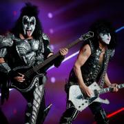 Gene Simmons och Paul Stanley/Arkivbild