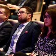 Sverigedemokraternas partiledare Jimmie Åkesson (SD).