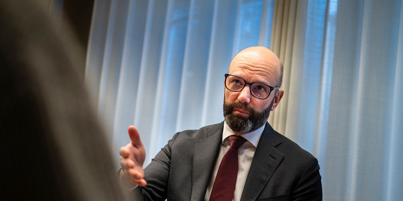 
Mattias Dahl, vice vd med ansvar för arbetsgivarfrågor på Svenskt Näringsliv.
Arkivbild.