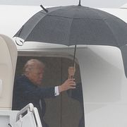 Donald Trump i fredags.