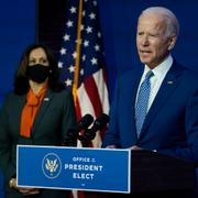 Joe Biden och Kamala Harris. 