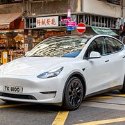 Teslabil, illustration.