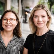 Amalia Rud Pedersen och Lisa Nåbo. 