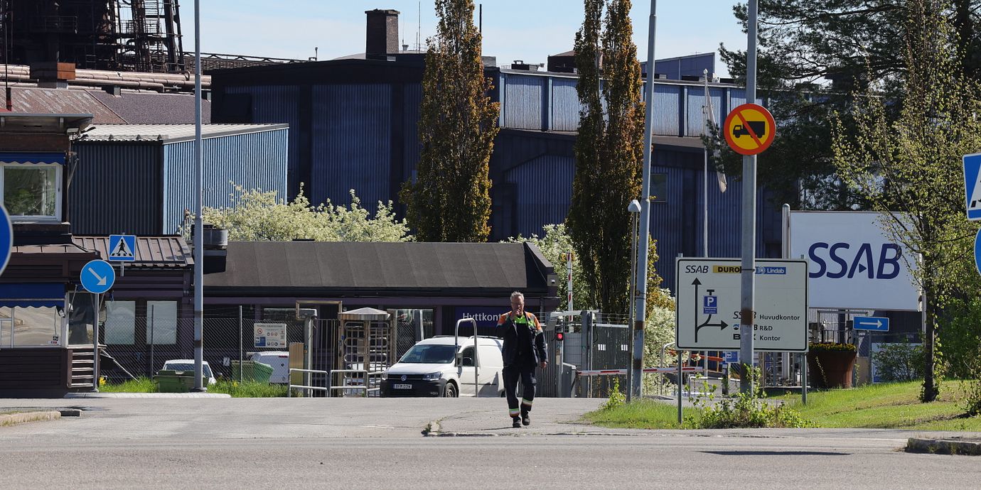 Pressträff SSAB om utredning efter sjukdomsfallen vid bygget av det nya stålverket i Luleå.