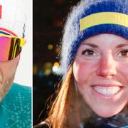 Martin Johnsrud Sundby och Charlotte Kalla.